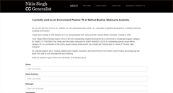 Desktop Screenshot of nitinsingh.net