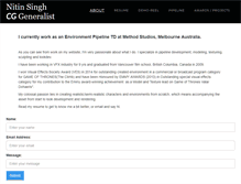 Tablet Screenshot of nitinsingh.net